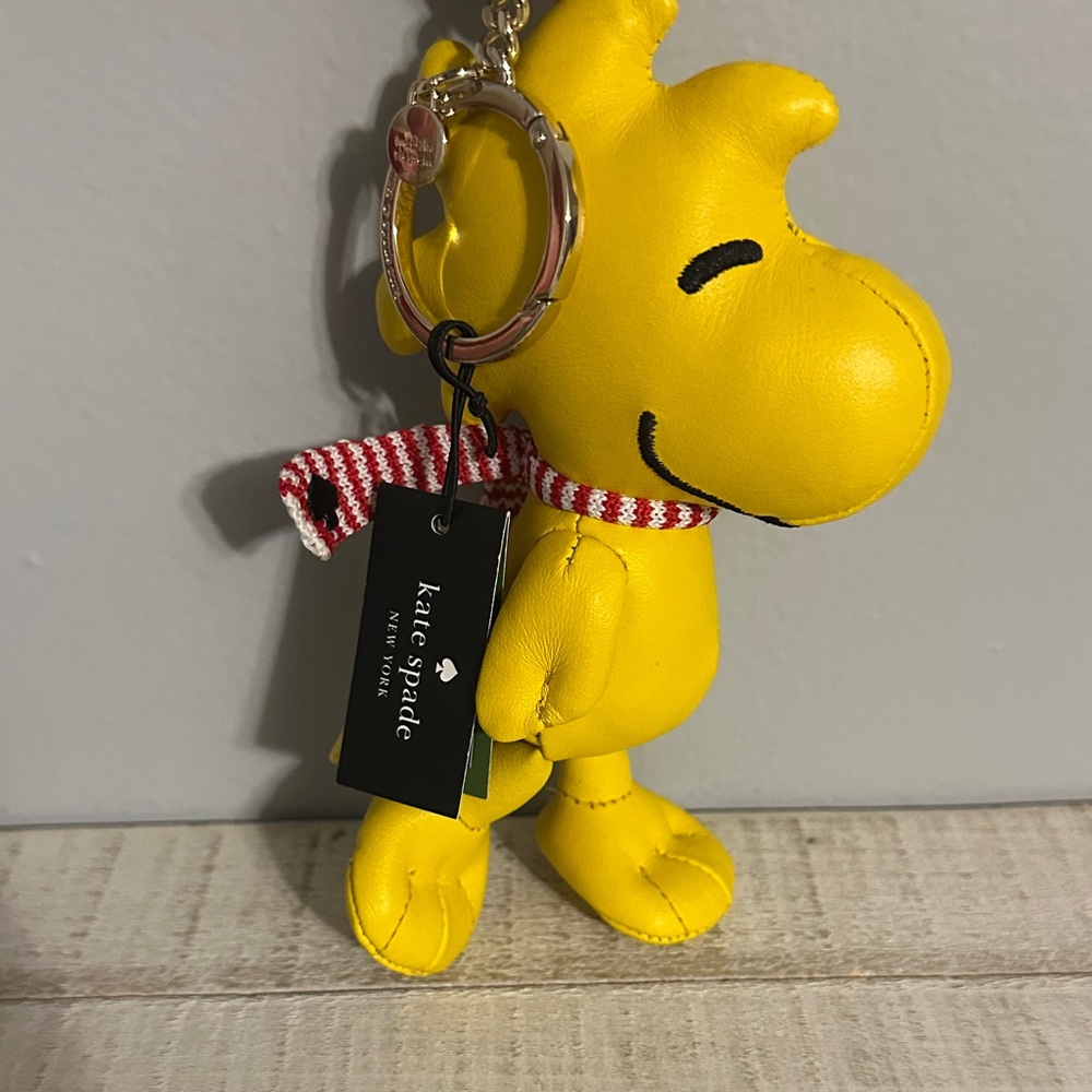 Nwt Kate spade peanuts Woodstock bag charm